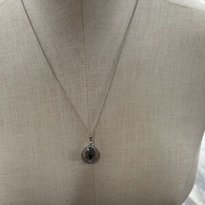 Elegant Silver Pendant Necklace